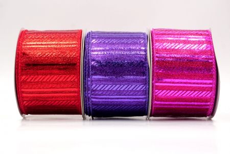 Shimmer Horizontal Bar Wired Ribbon_KF9742.KF9743.KF9744